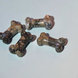 Gemstone Small Dog Bone Figurine