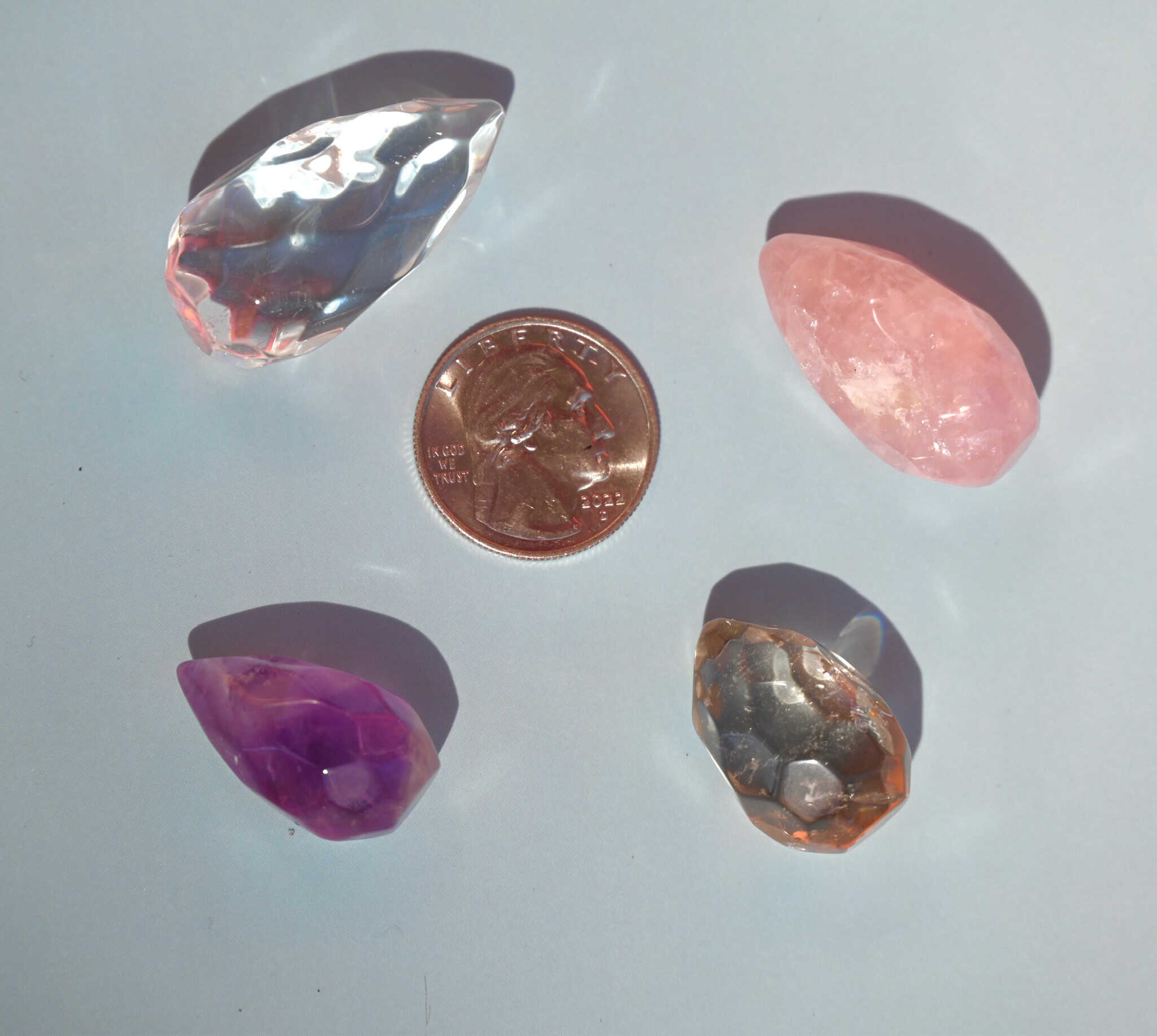 Gemstone Mini Faceted Flame