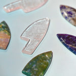 Gemstone Athame Knife