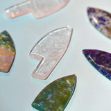 Gemstone Athame Knife