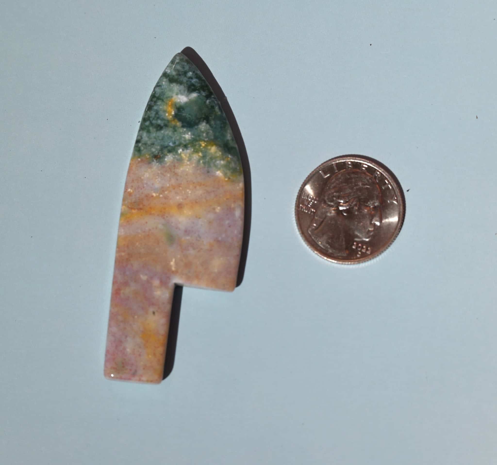Gemstone Athame Knife
