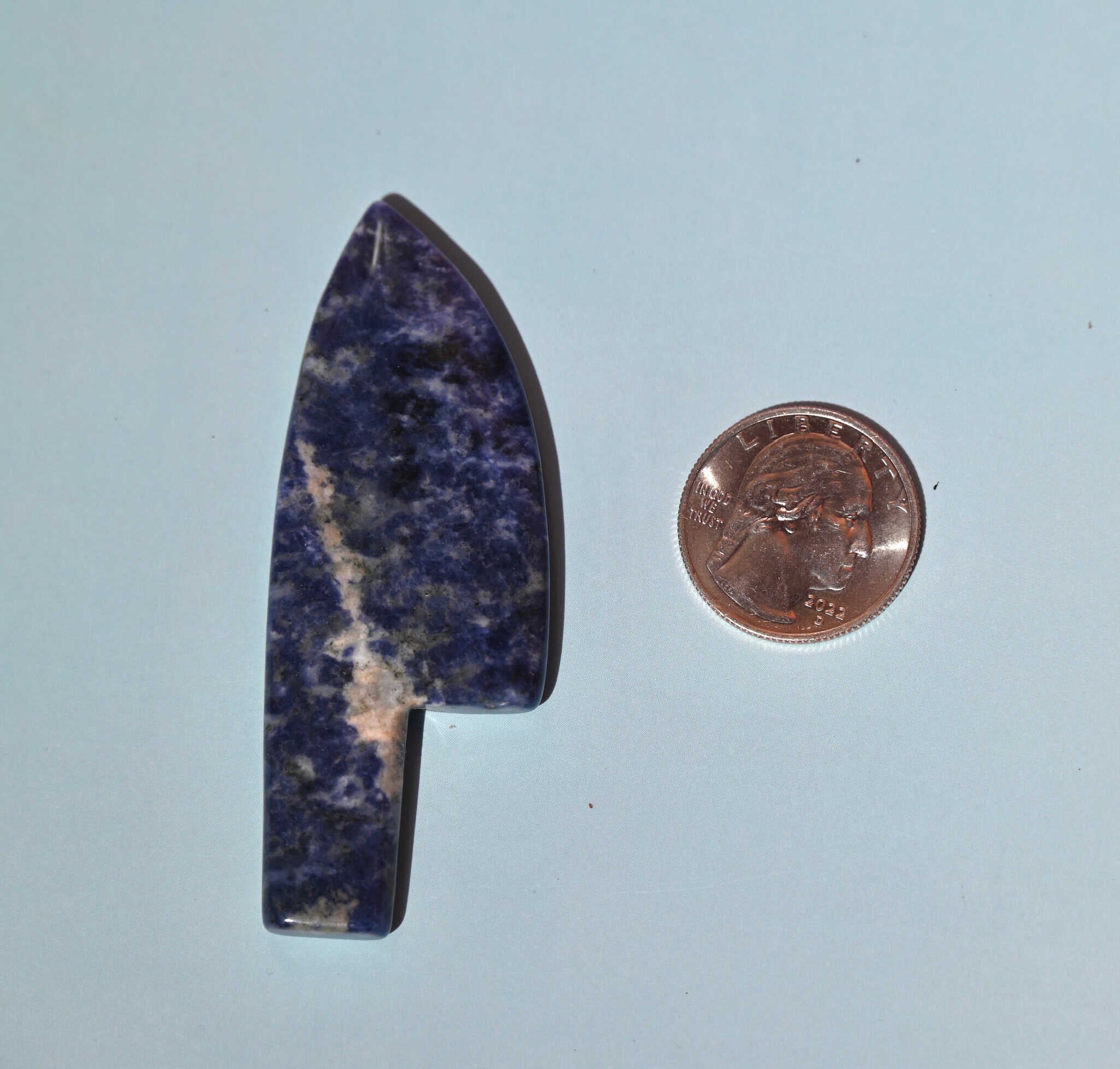 Gemstone Athame Knife