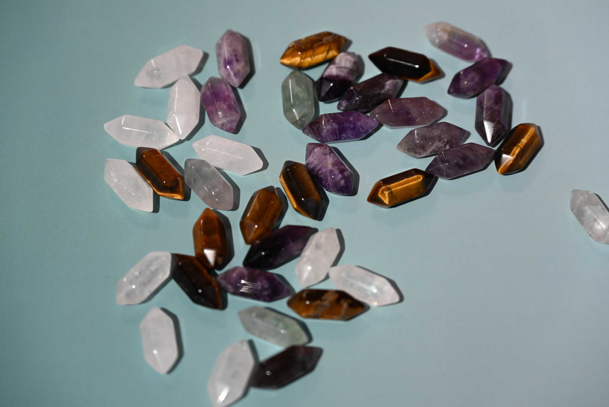 Small Double Terminated Crystal Points