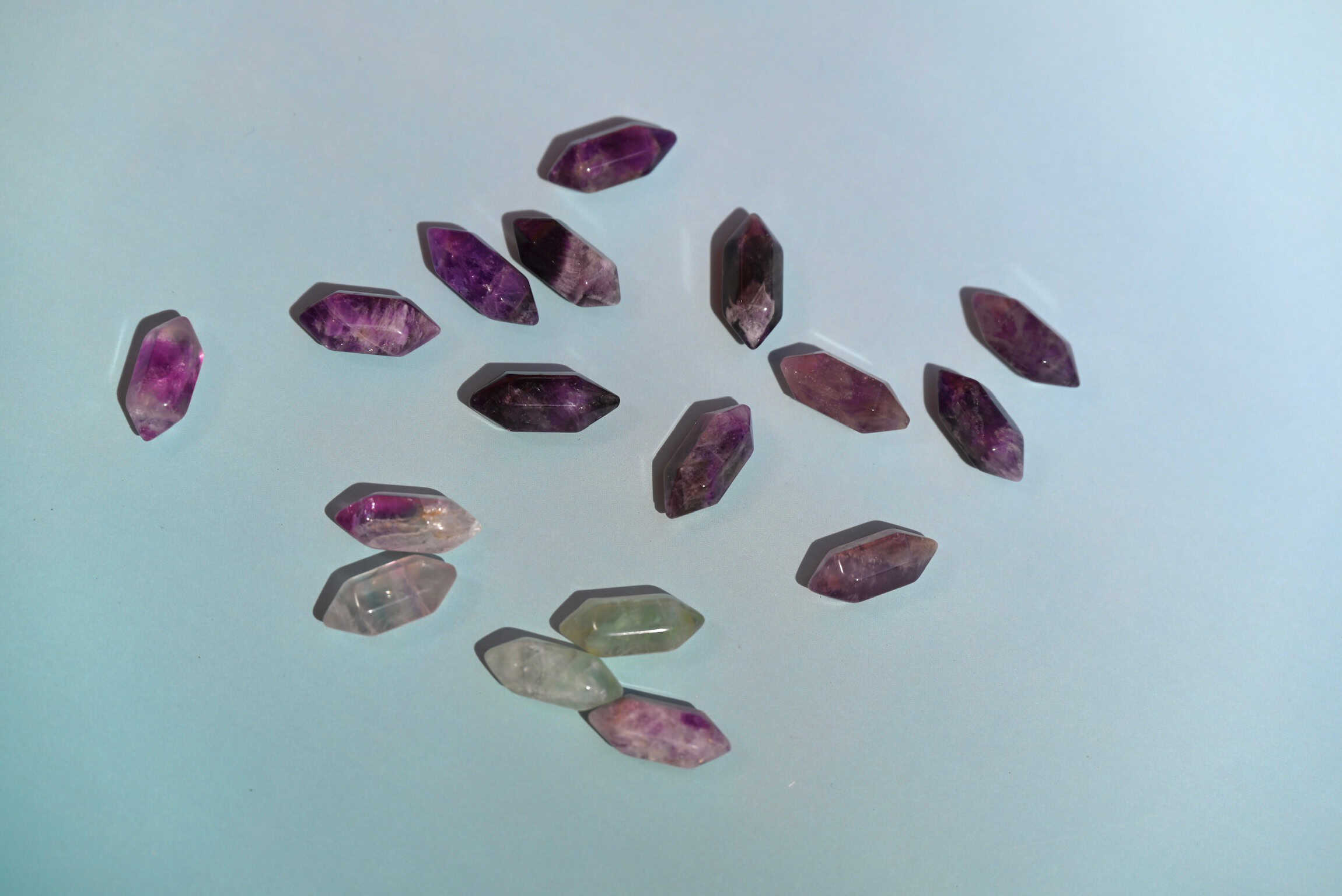 Small Double Terminated Crystal Points