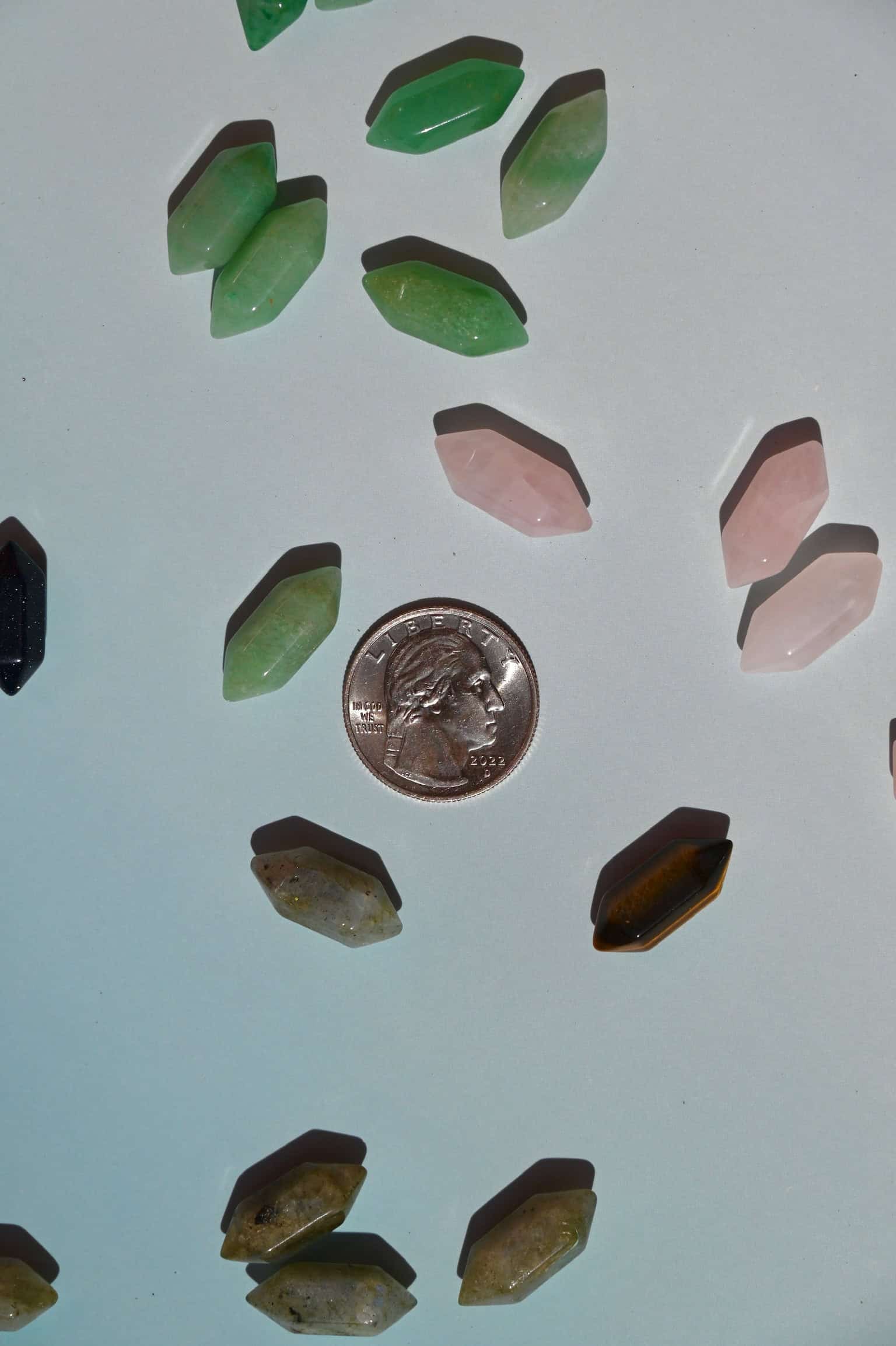 Small Double Terminated Crystal Points