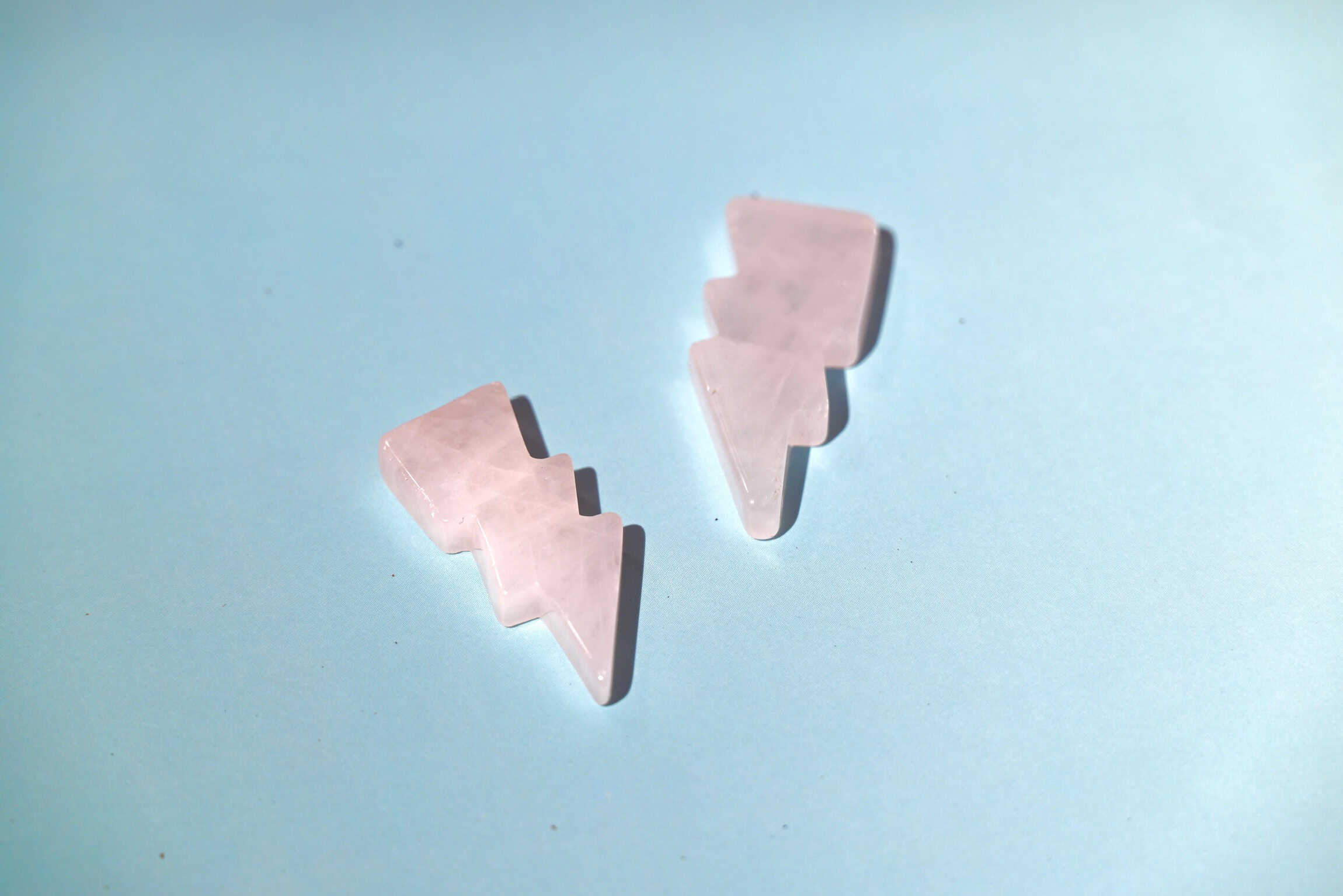 Lightning Bolts Assorted Gemstones 1 Inch