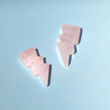 Lightning Bolts Assorted Gemstones 1 Inch