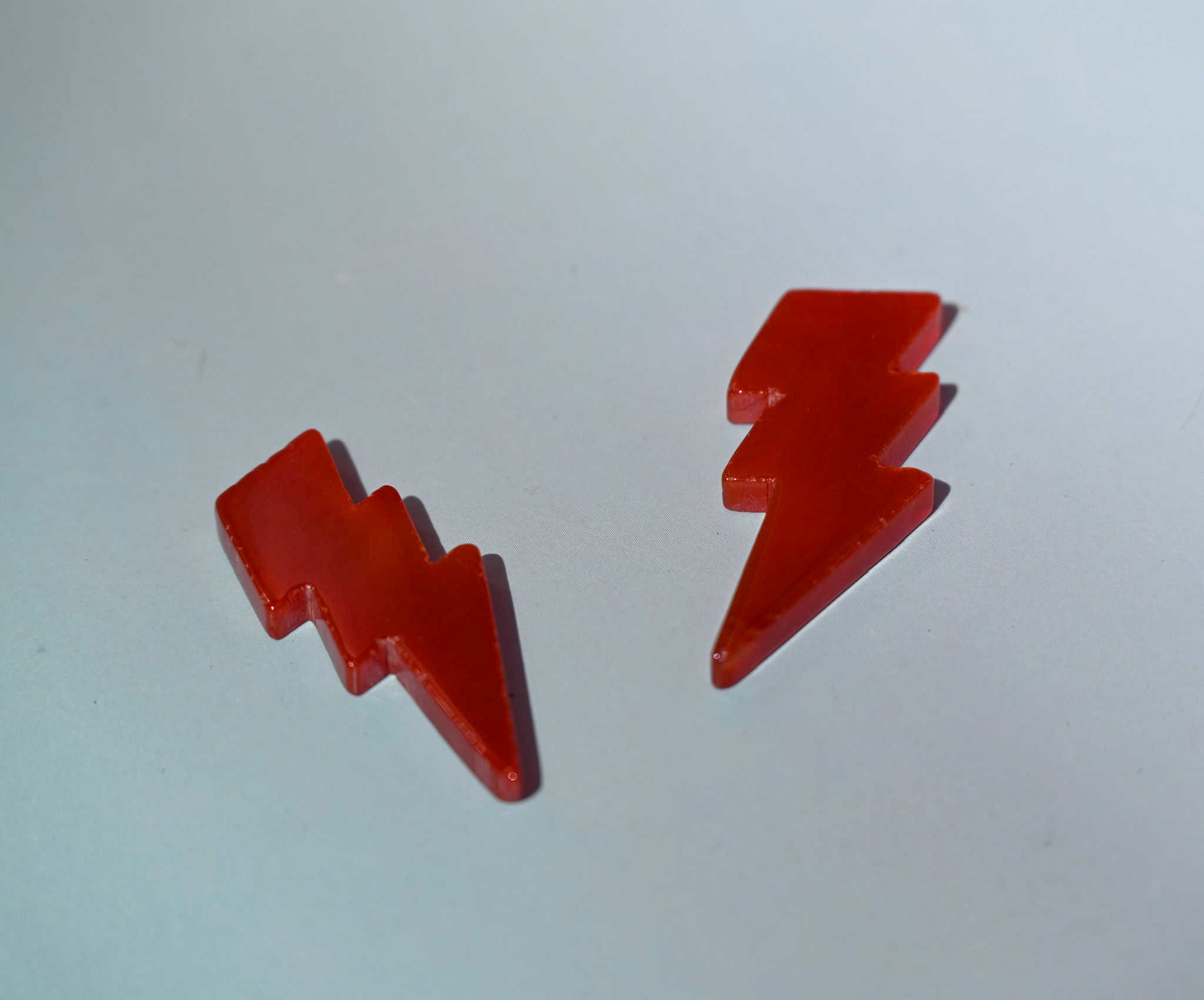 Lightning Bolts Assorted Gemstones 1 Inch