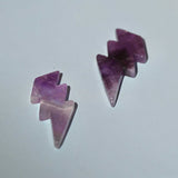 Lightning Bolts Assorted Gemstones 1 Inch