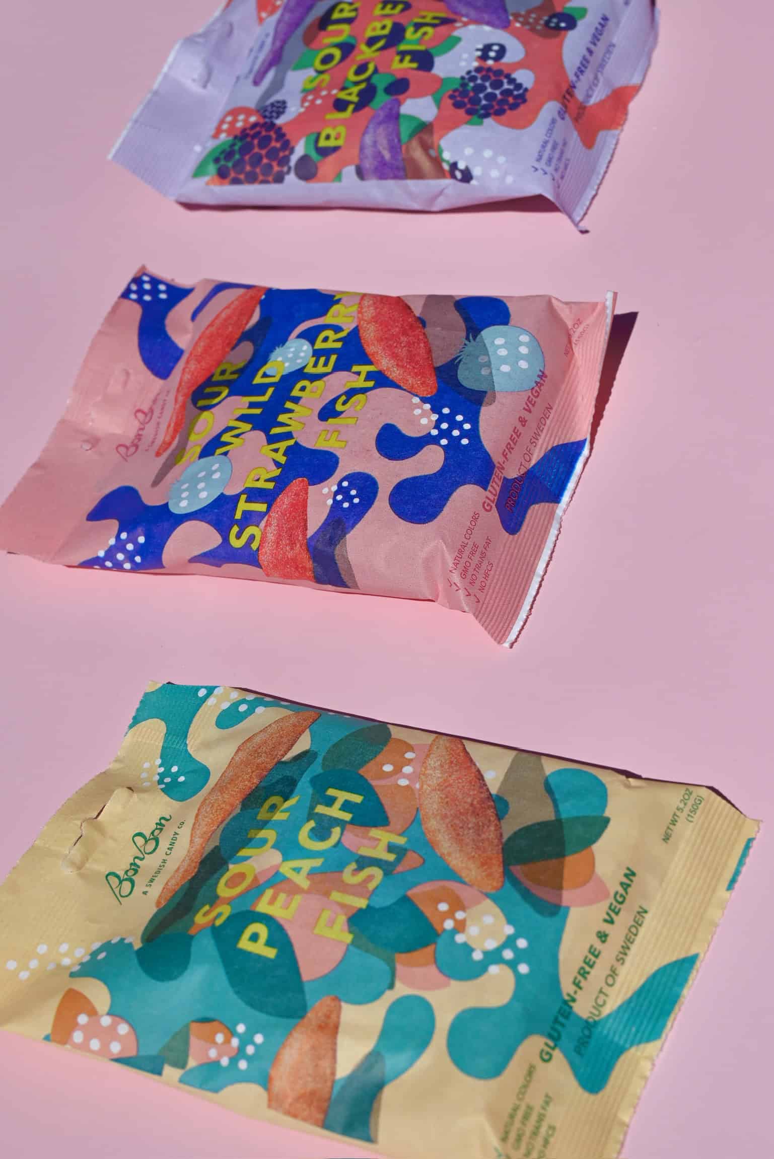 Sour Peach Fish - Swedish Candy 5.2oz (150g)
