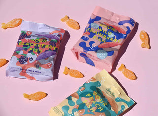 Sour Wild Strawberry Fish - Swedish Candy 5.2oz (150g)