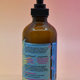 The back of the Coconut Kiss Body Cream Moisturizer bottle.