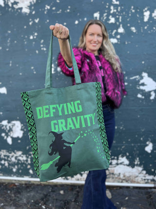 Defying Gravity Wicked Tote Bag