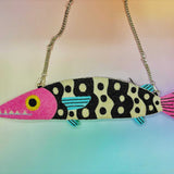 Fish Baguette Handbag