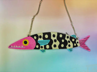 Fish Baguette Handbag