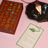 Green Glyphs Pendulum