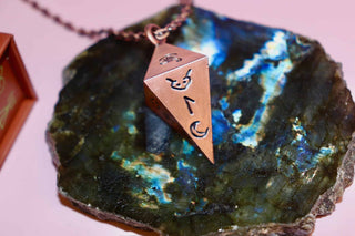 Green Glyphs Pendulum