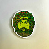 green man sticker