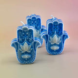 Hamsa Hand Layered Candle
