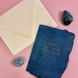 Happy Birthday Handsome Card