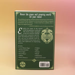 The Practical Witch's 2026 Almanac on a pink and yellow background.