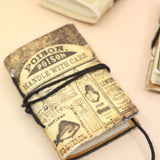 A Lotions & Potions Mini Journal on a pink and yellow background.