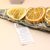 The Citrus Harvest Fall & Winter Sage Bundle on a pink and yellow background.