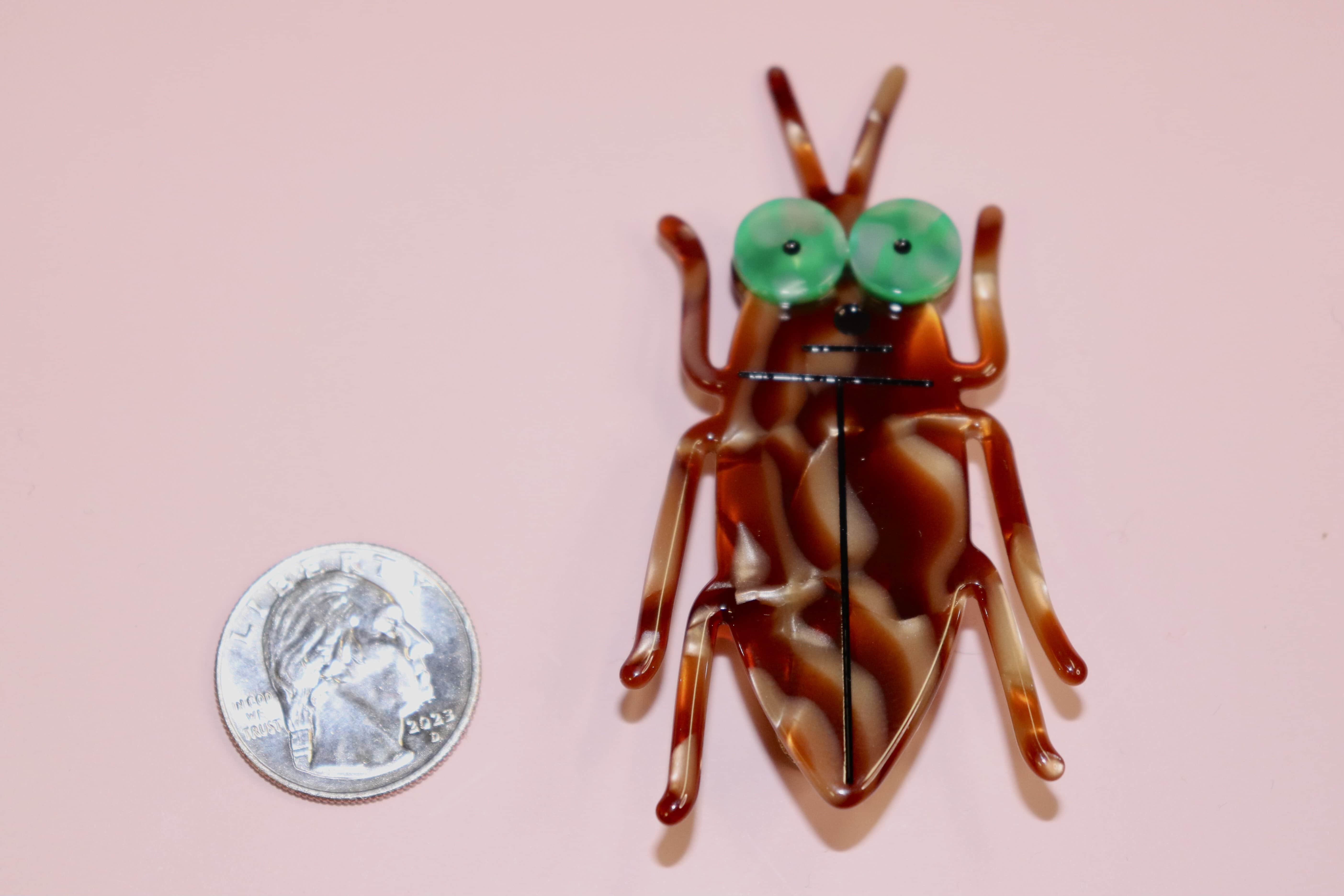 Cockroach Hair Clip 