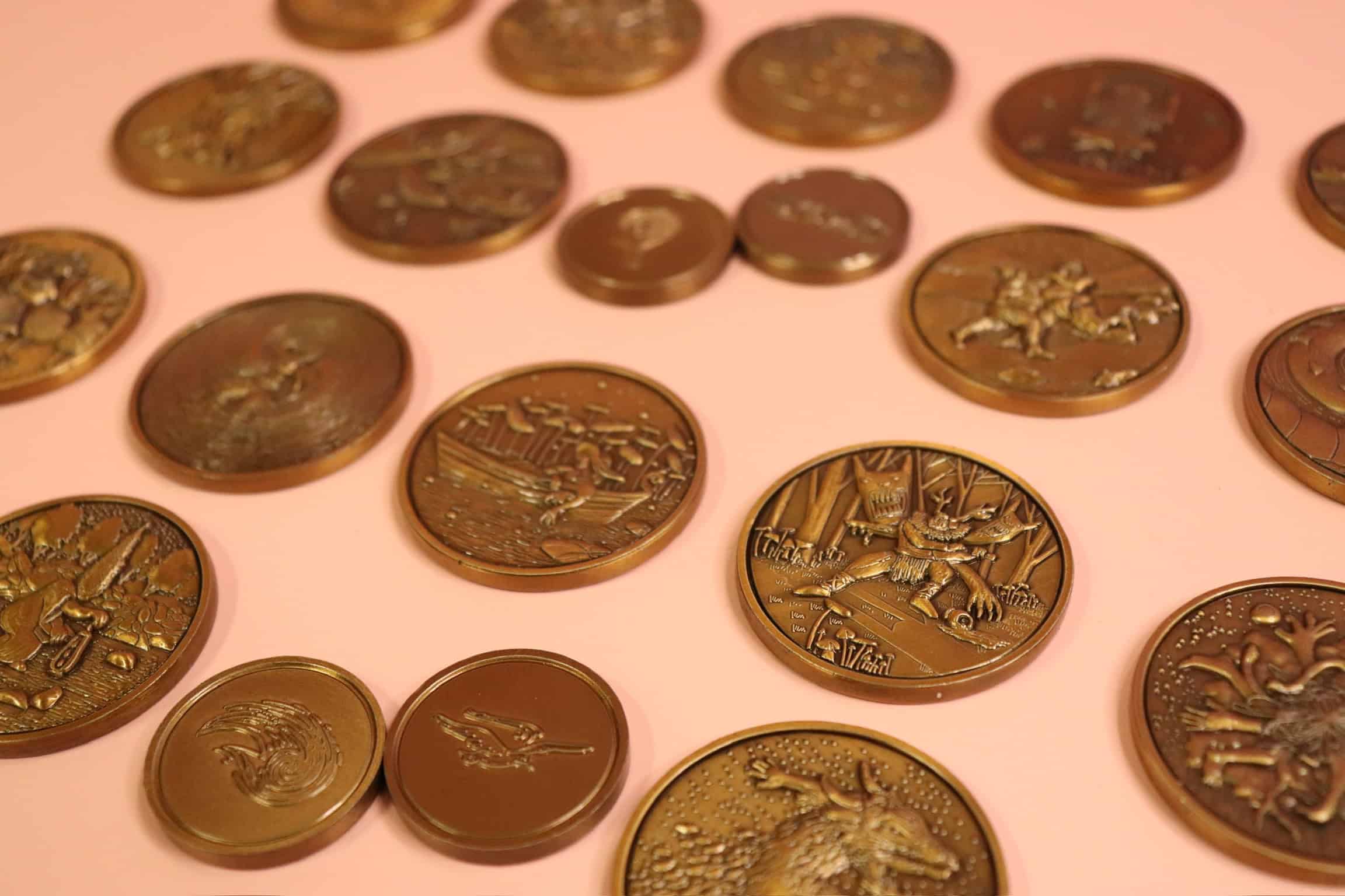 geomantic coin collections