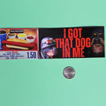 Frogmustard Bumper Sticker 8.5” x 2.5”