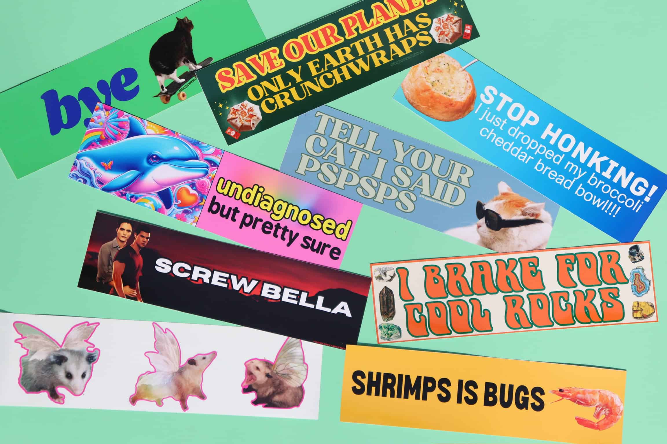 Frogmustard Bumper Sticker 8.5” x 2.5”