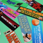 Frogmustard Bumper Sticker 8.5” x 2.5”