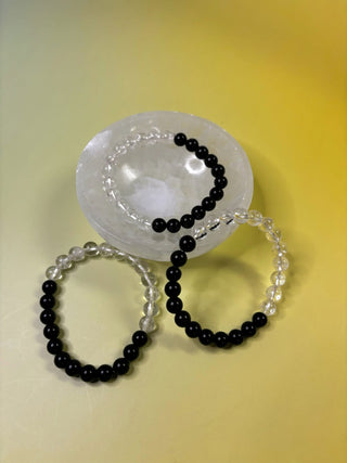 8mm Crystal Beaded Bracelets