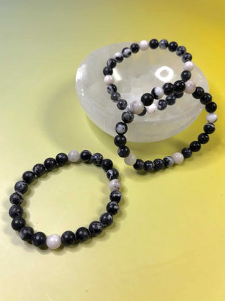 8mm Crystal Beaded Bracelets