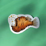Handmade Anglerfish Sticker