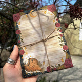 Handmade Magical Moon and Anglerfish Stationery