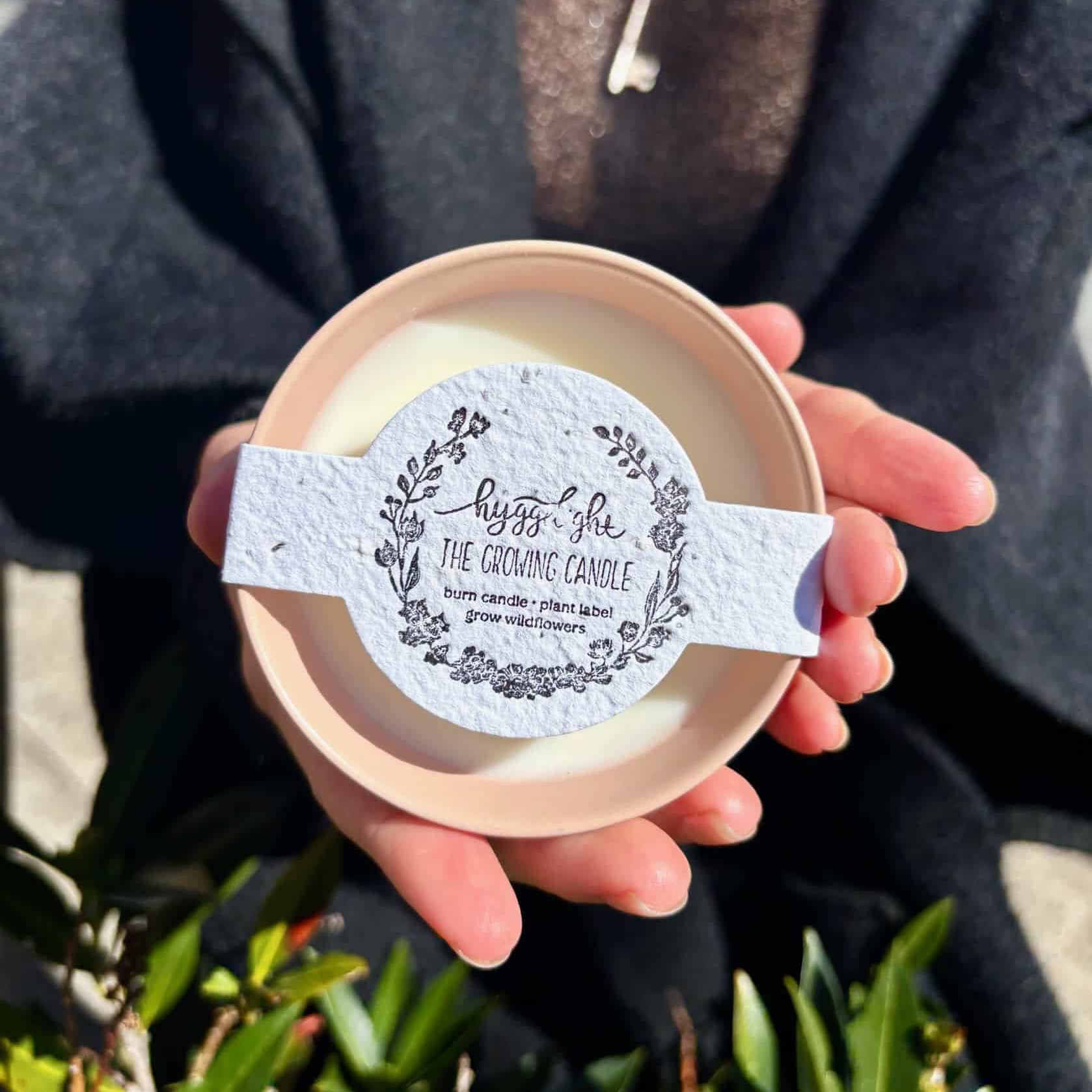 Growing Candle - Ceramic Soy Candle