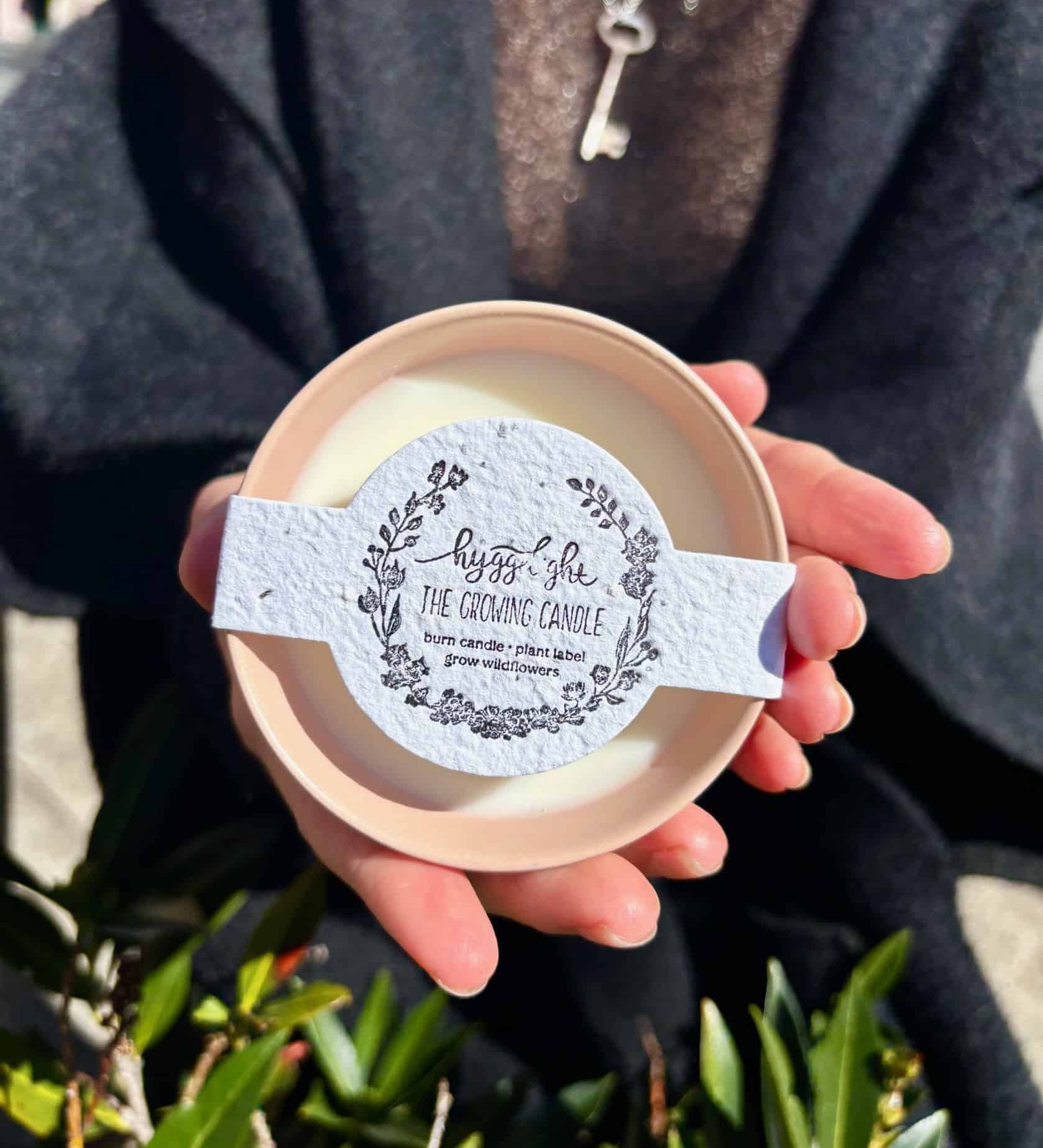 Growing Candle - Ceramic Soy Candle