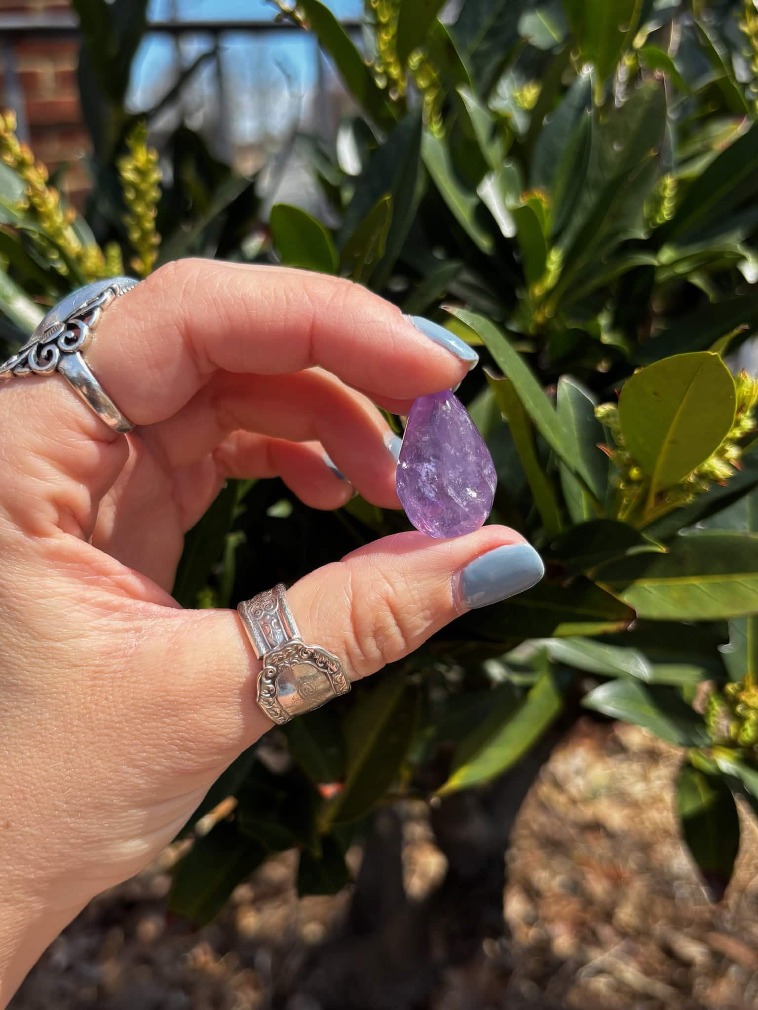 Gemstone Mini Faceted Flame