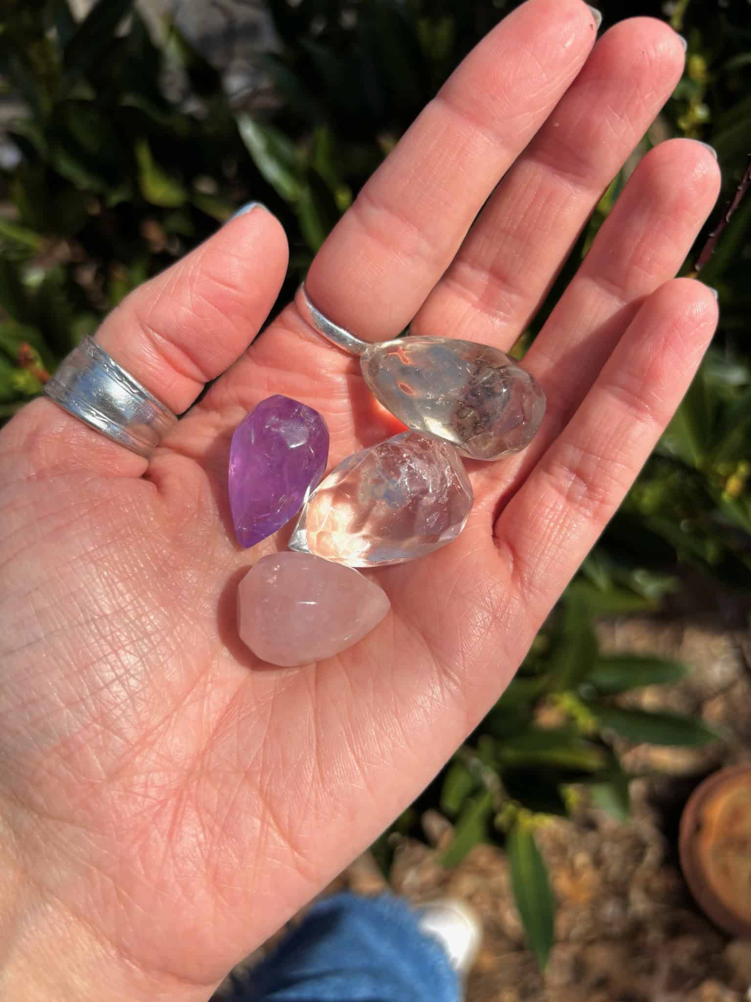 Gemstone Mini Faceted Flame