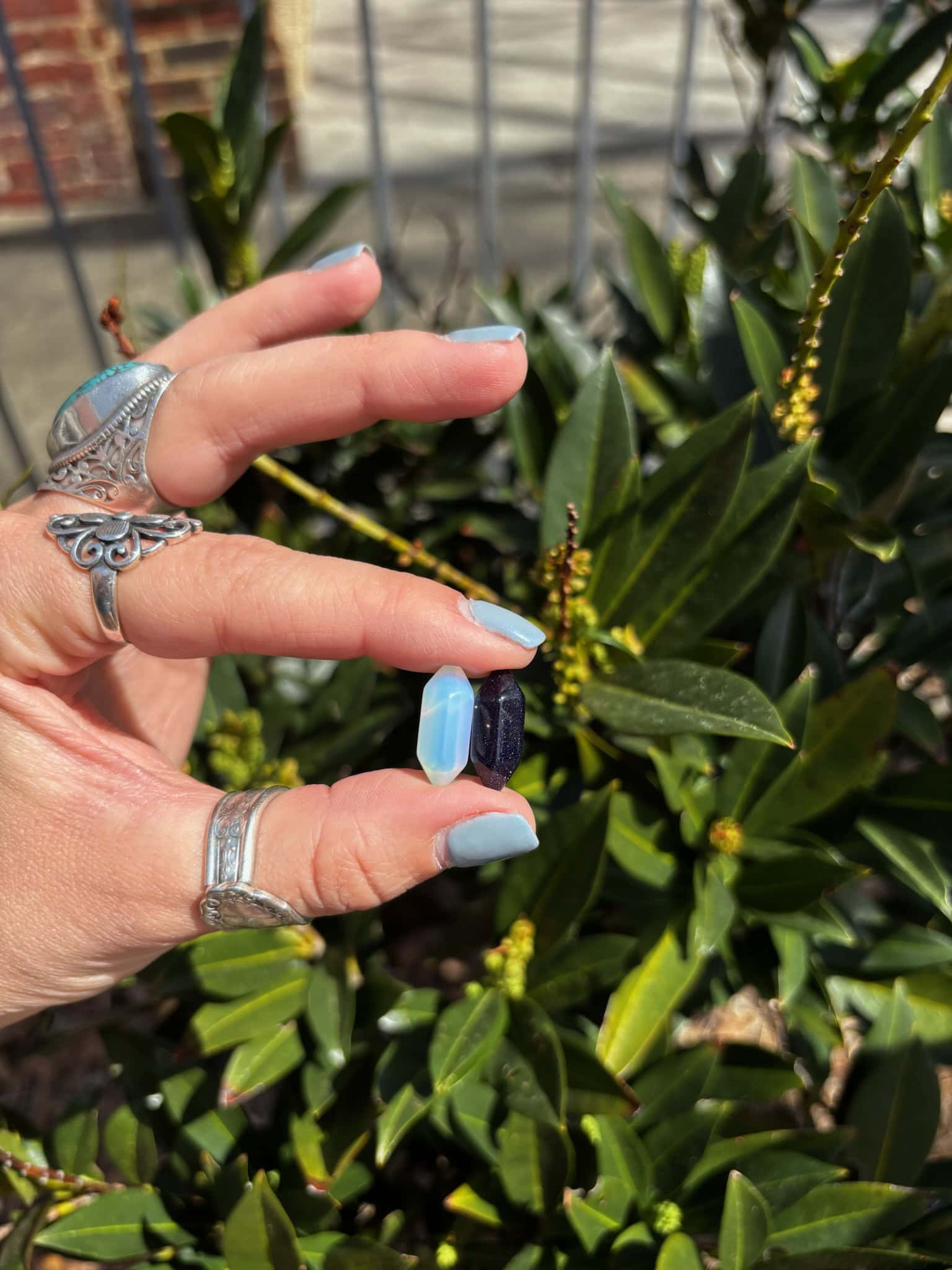 Small Double Terminated Crystal Points