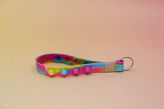 Boho Depot Rainbow Pop-It Keychain Wristlet