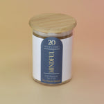 The 20 Minute Beeswax Candle Set: Mindful (Set of 20) on a light pink background.