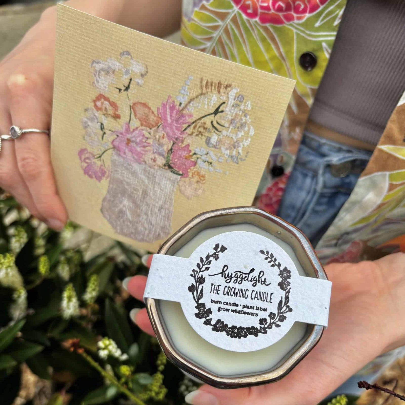 Growing Candle - Ceramic Soy Candle