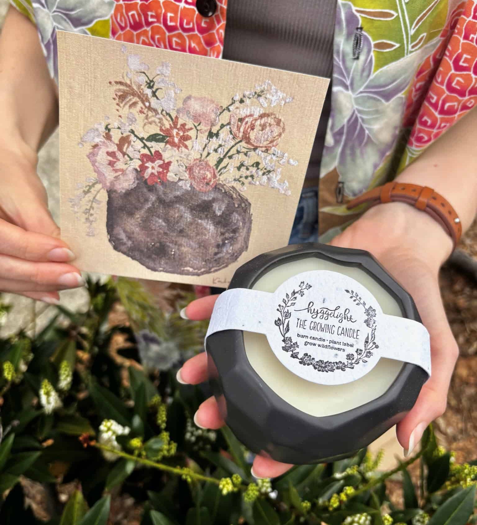 Growing Candle - Ceramic Soy Candle