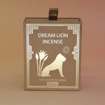 The Creative Imagination Incense Cones box on a pink and yellow background.