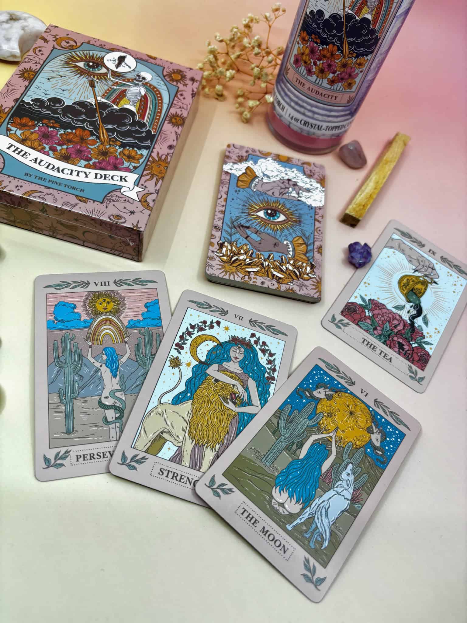 The Audacity Deck - 37 Tarot Card Deck and Guidebook