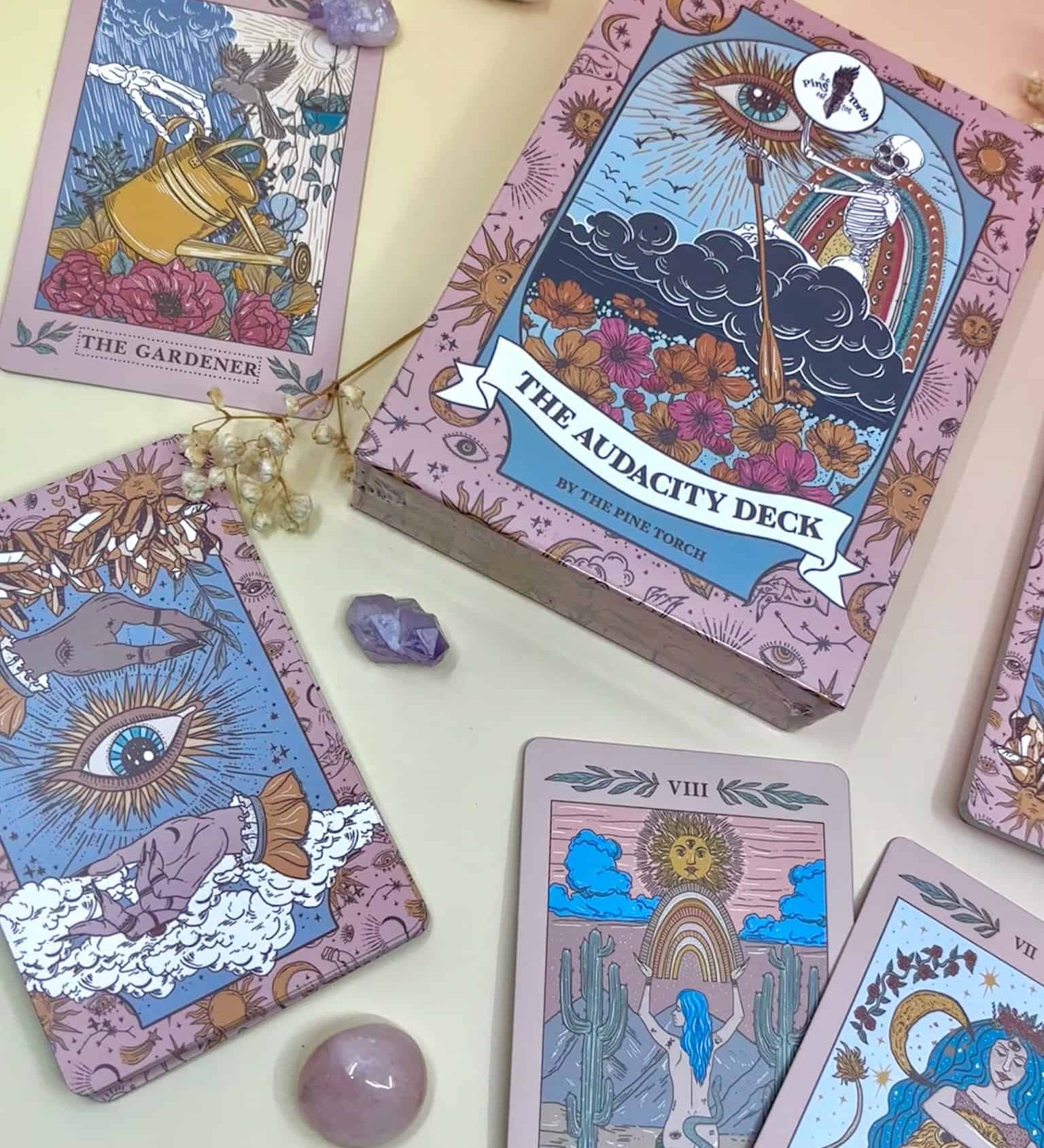 The Audacity Deck - 37 Tarot Card Deck and Guidebook