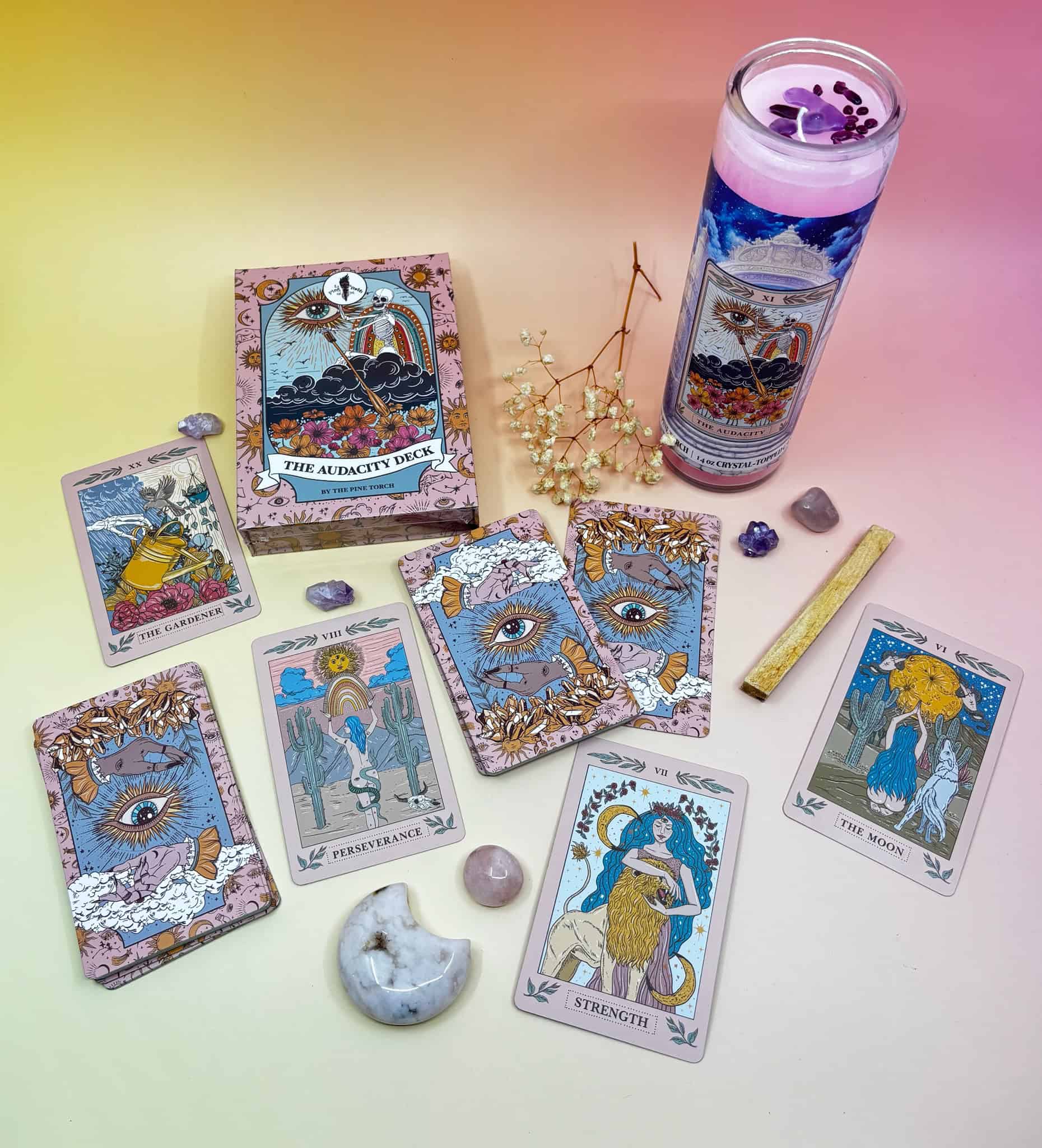 The Audacity Deck - 37 Tarot Card Deck and Guidebook