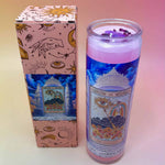 The Audacity - Crystal Topped Altar Candle